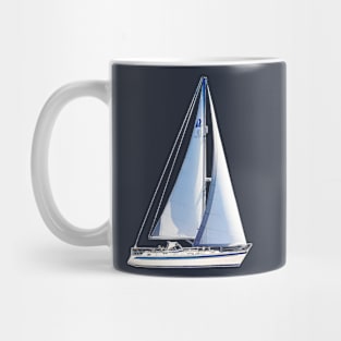 HR 39 Mark 2 Sailboat Mug